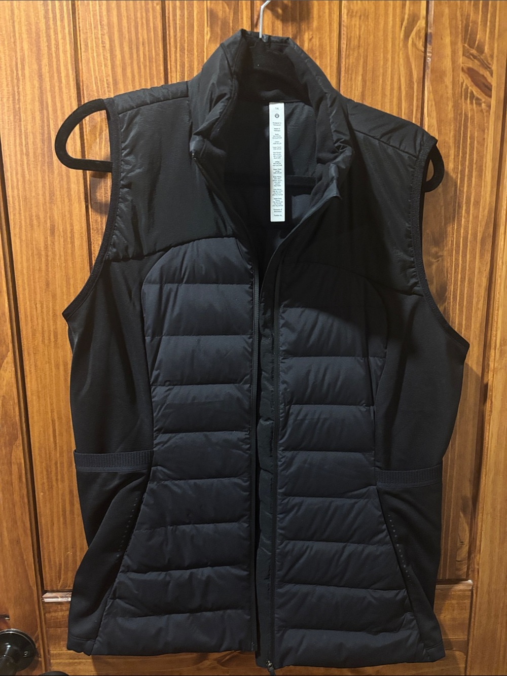 lululemon athletica Black Quilted Insulated Women's Vest